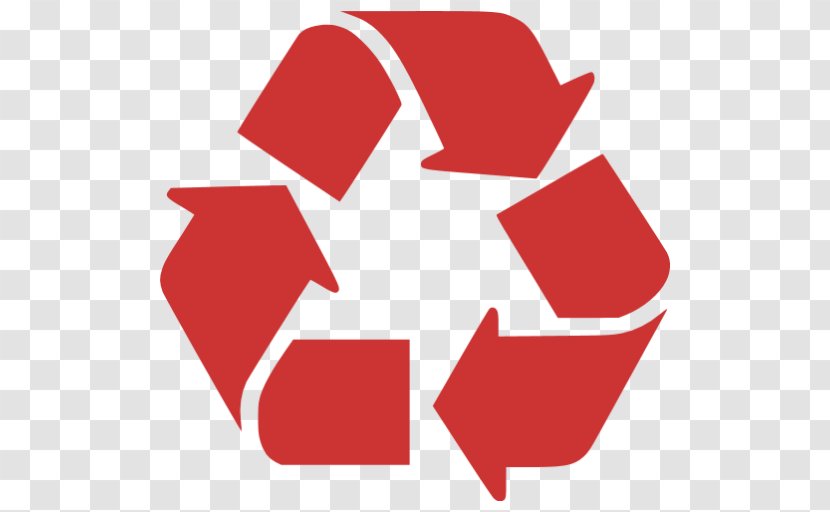 Recycling Symbol Logo Clip Art - Label - Recycle Red Icon Transparent PNG