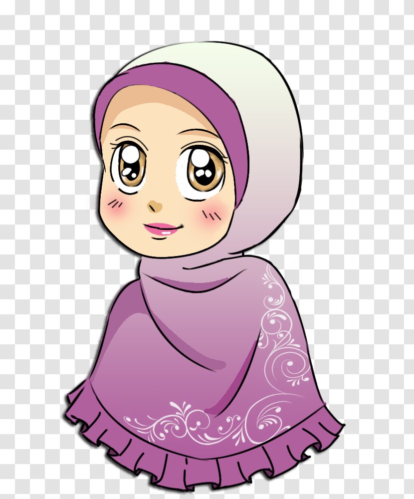 Muslim Hijab Islam Vector Graphics Child - Tree Transparent PNG