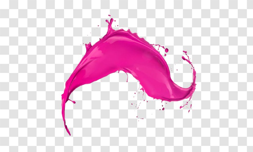 Stock Photography Pink Drawing Royalty-free - Mouth - Painting Transparent PNG