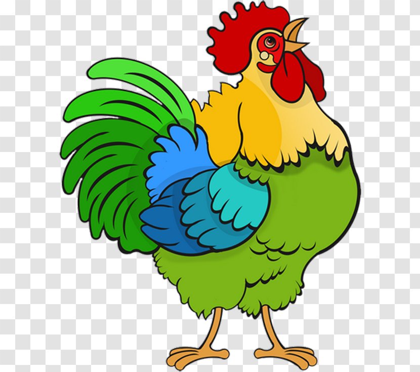 Chicken Drawing Rooster Clip Art - Cartoon Transparent PNG