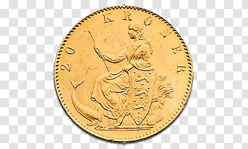 Gold Coin American Eagle Oregon - Money - Danish Krone Transparent PNG