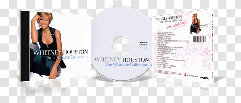 The Ultimate Collection Brand Advertising United States - Import - Whitney Houston Transparent PNG
