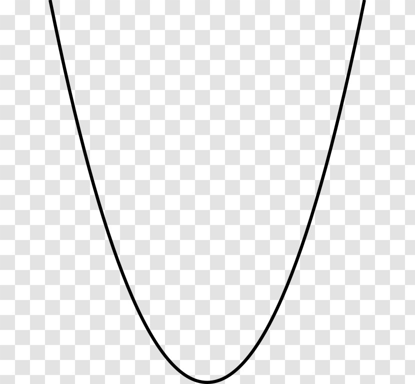 Parabola Curve Conic Section Cone Clip Art - Menaechmus - Monochrome Photography Transparent PNG