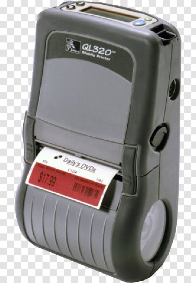 Zebra Technologies Label Printer Barcode - Measuring Instrument Transparent PNG