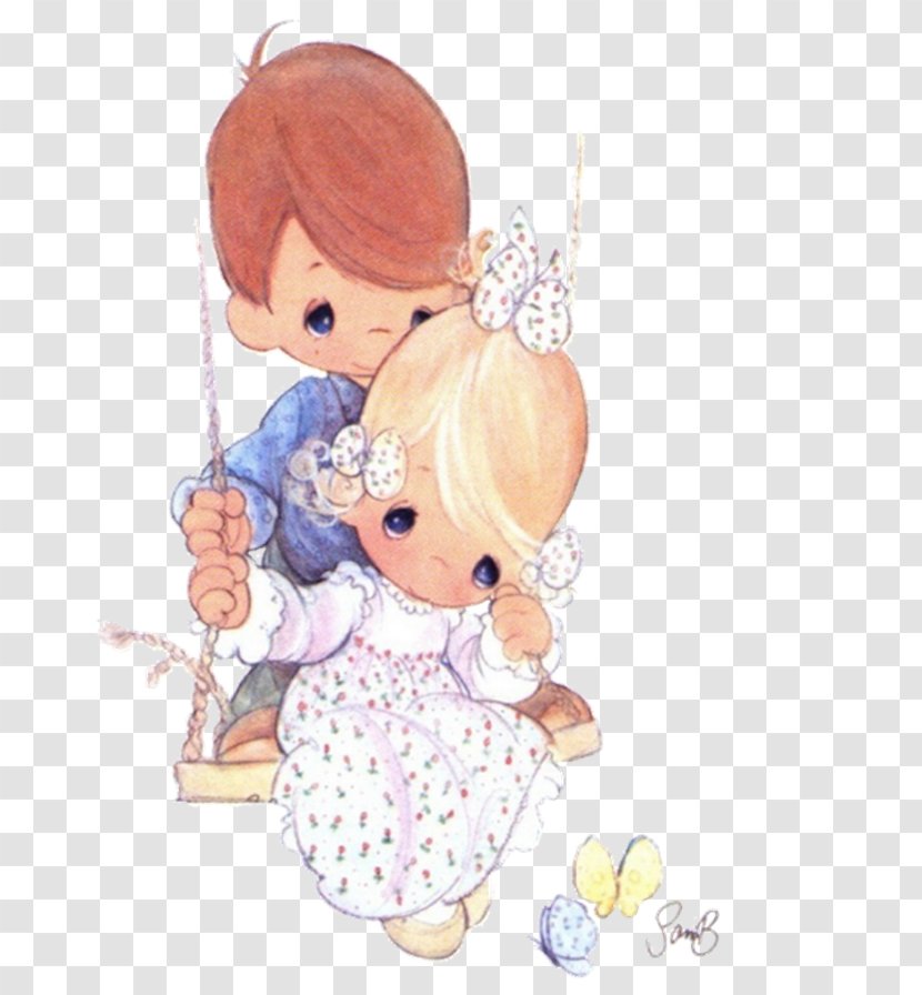 Figurine Precious Moments, Inc. Drawing - Cartoon - Moments Birthday Transparent PNG