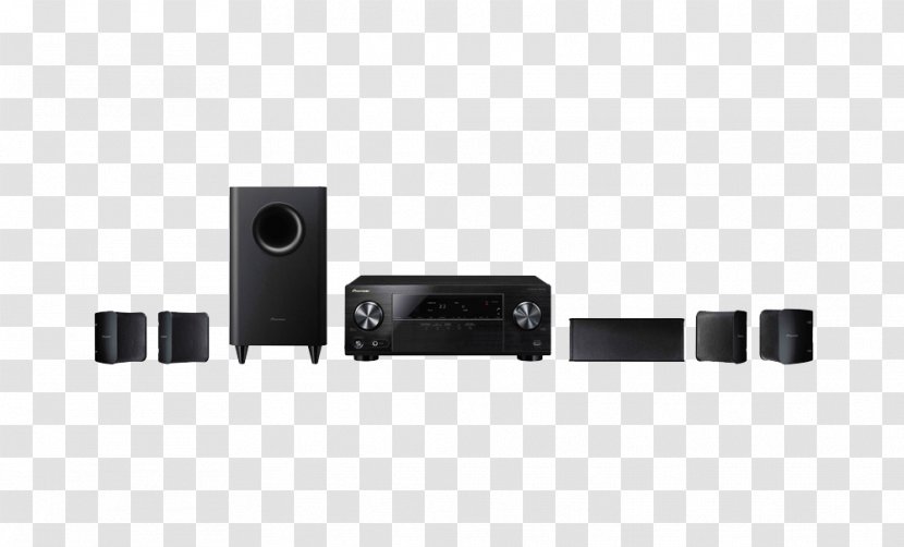 Blu-ray Disc Home Theater Systems Pioneer HTP-072 5.1 Surround Sound Corporation - Dts - System Transparent PNG