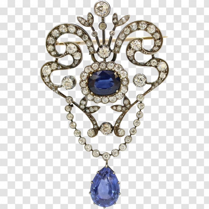 Sapphire Jewellery Ruby Lane Brooch Diamond Transparent PNG