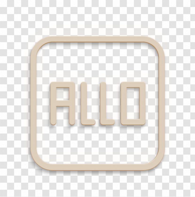 Allo Icon Media Network - Logo - Text Transparent PNG