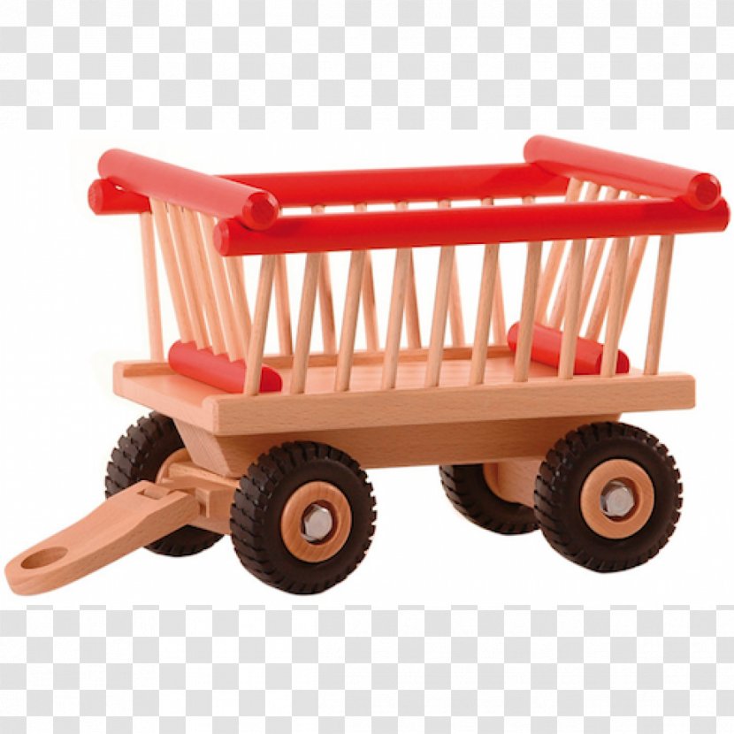 Toy Cart Holzspielzeug Farm Hooiwagen - Tractor Transparent PNG