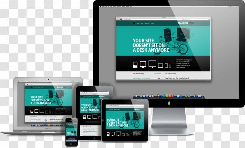 Web Development Responsive Design Digital Marketing Website - Page - Image Transparent PNG