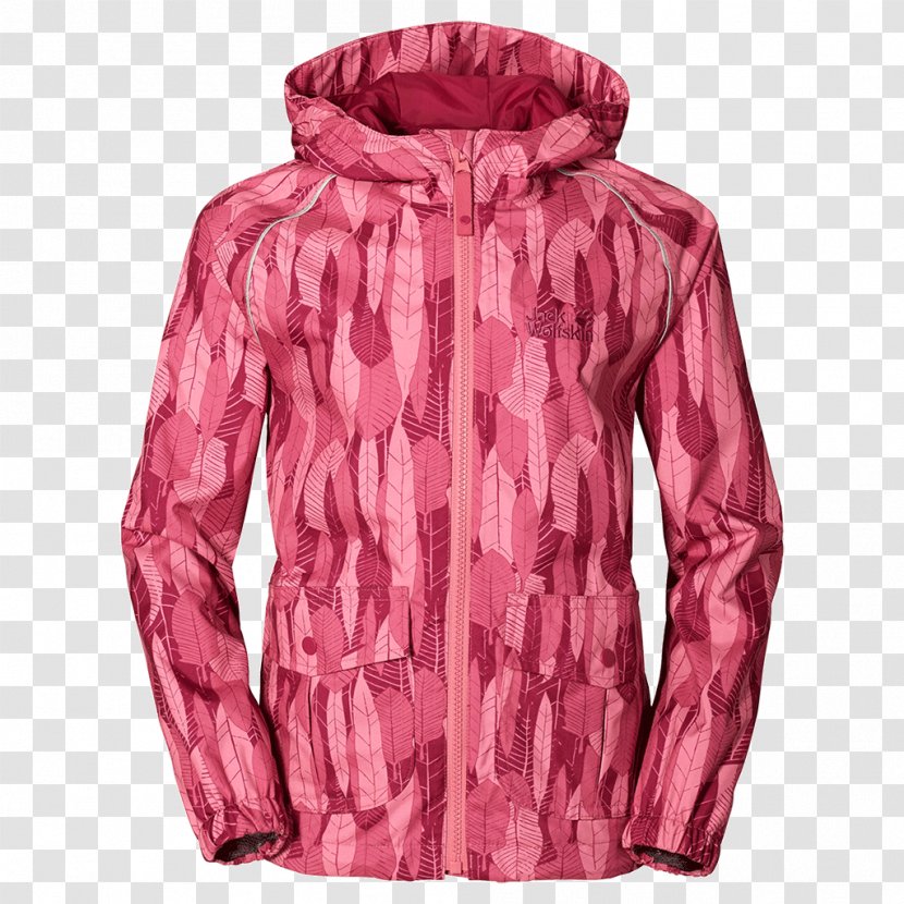 Hoodie Jack Wolfskin Pink M Conkers Transparent PNG