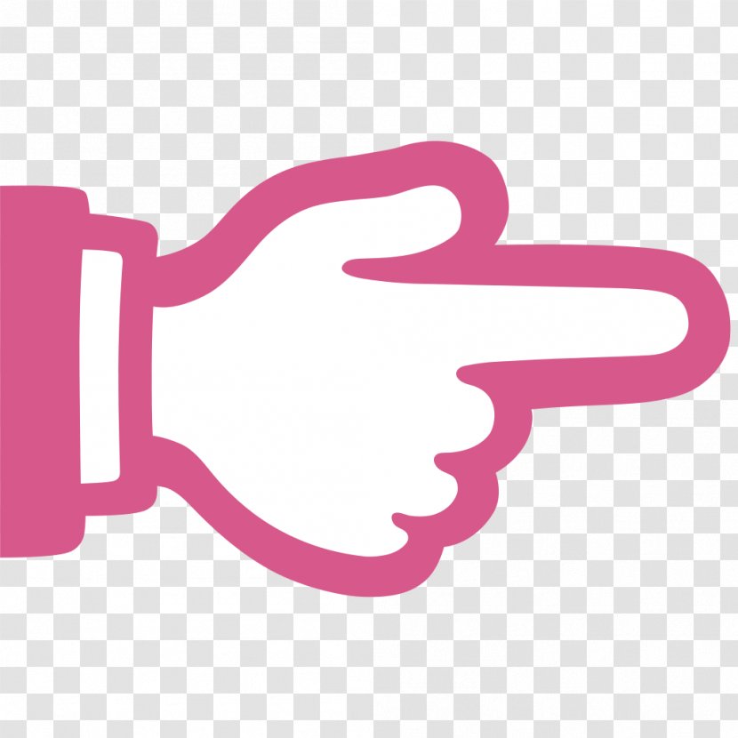 Emoji Gesture Noto Fonts Index Finger Hand - Poor Organizational Skills Transparent PNG