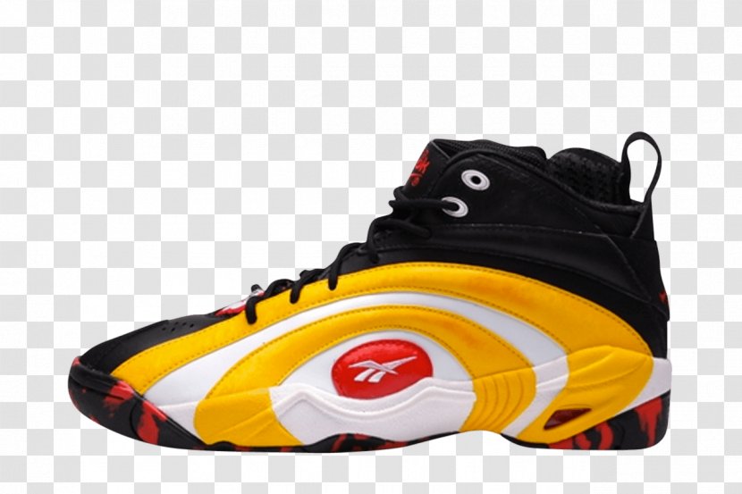 Shaq Attaq! My Rookie Year Miami Heat Sneakers Shoe Running - Basketball - Reebok Transparent PNG