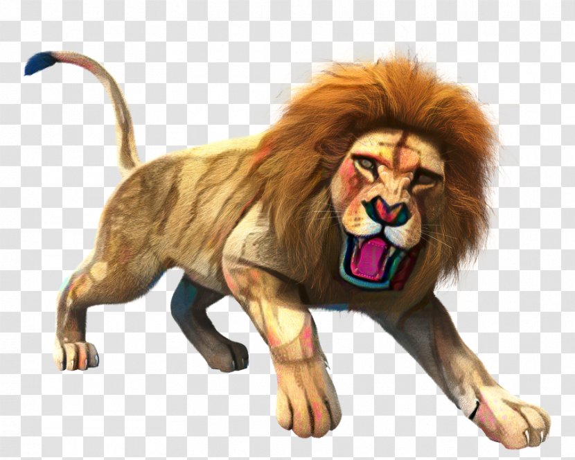 Lion Hunting Trophy - Youtube - Art Transparent PNG