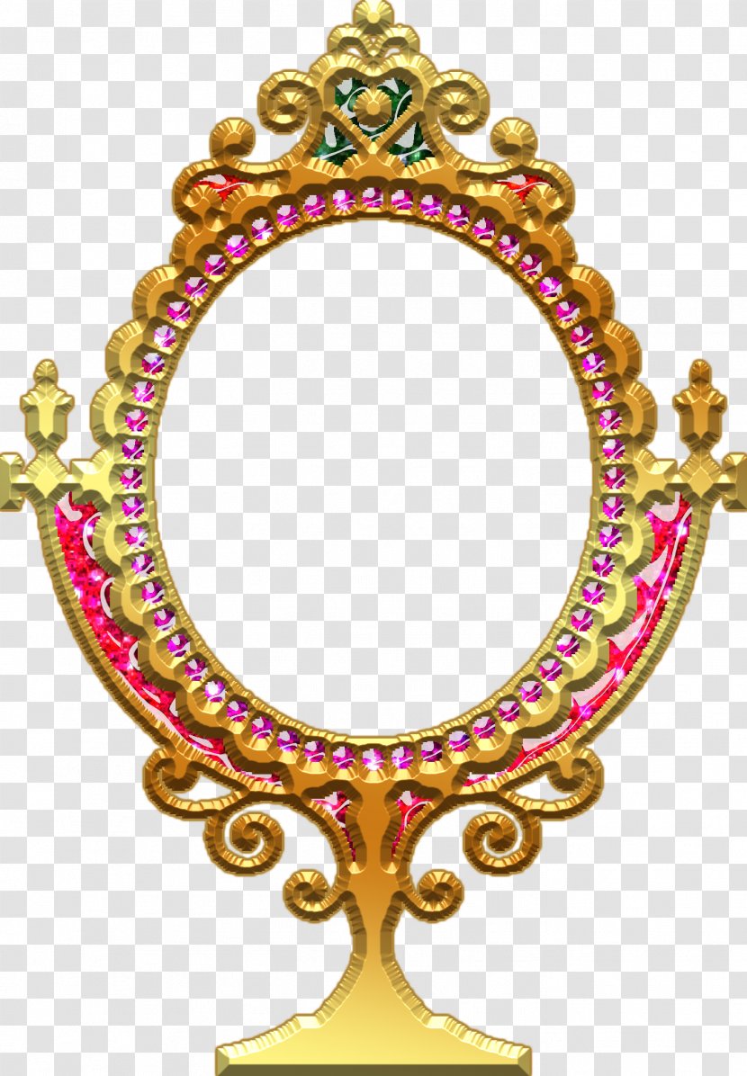 Picture Frames Jewellery Mirror Necklace - Frame Transparent PNG