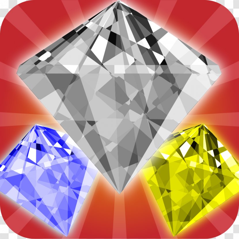 Diamond Gemstone Brilliant - Triangle Transparent PNG