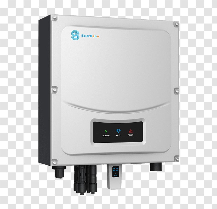 Grid-tie Inverter Power Inverters Solar Electrical Grid Grid-tied System - Photovoltaic Transparent PNG