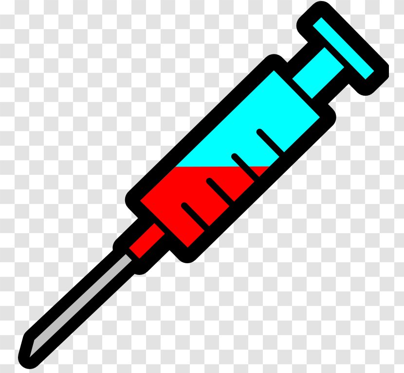 Syringe Hypodermic Needle Injection Medicine Clip Art - Images Transparent PNG