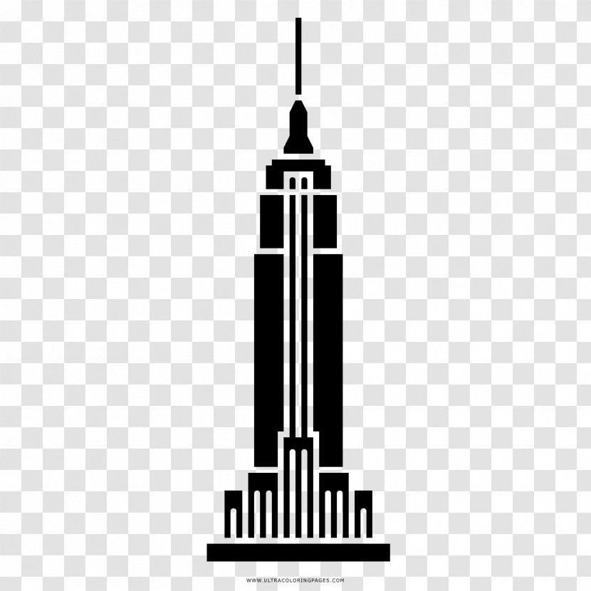 Empire State Building One World Trade Center Drawing Statue Of Liberty - Famous Buildings Transparent PNG
