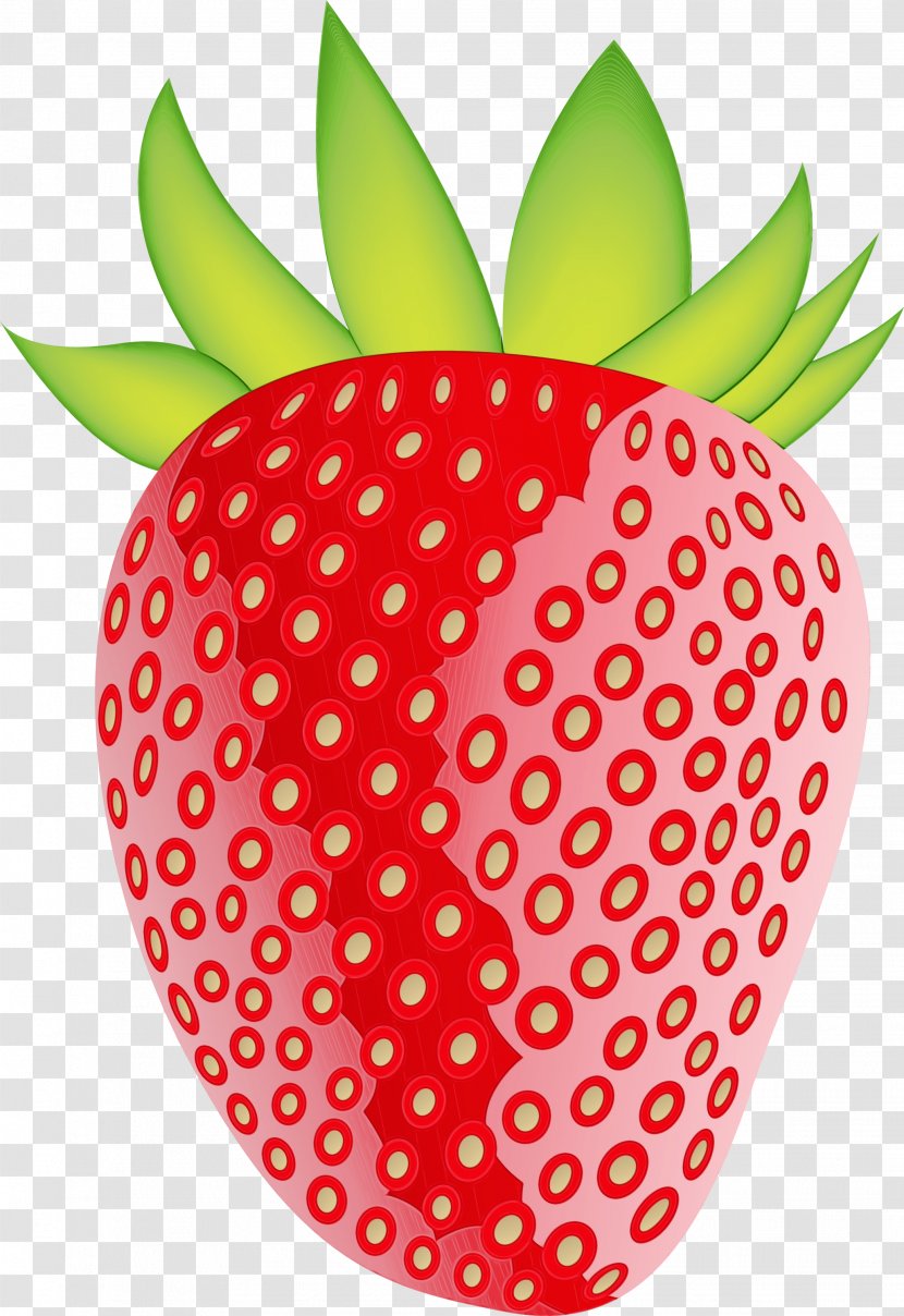 Strawberry - Wet Ink - Superfood Pineapple Transparent PNG