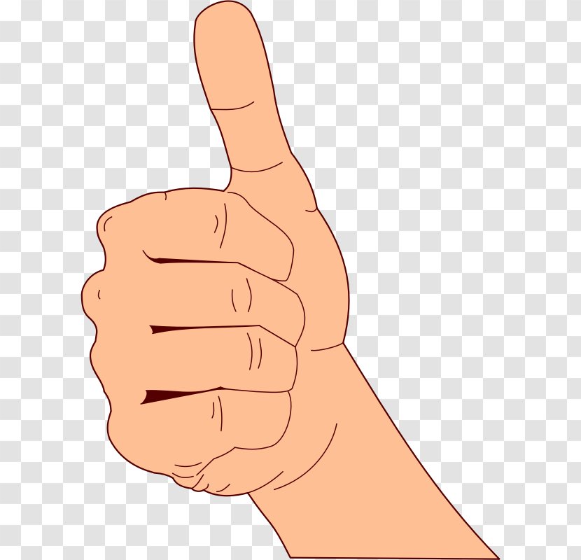 Thumb Signal Like Button Clip Art - Joint - Big Transparent PNG