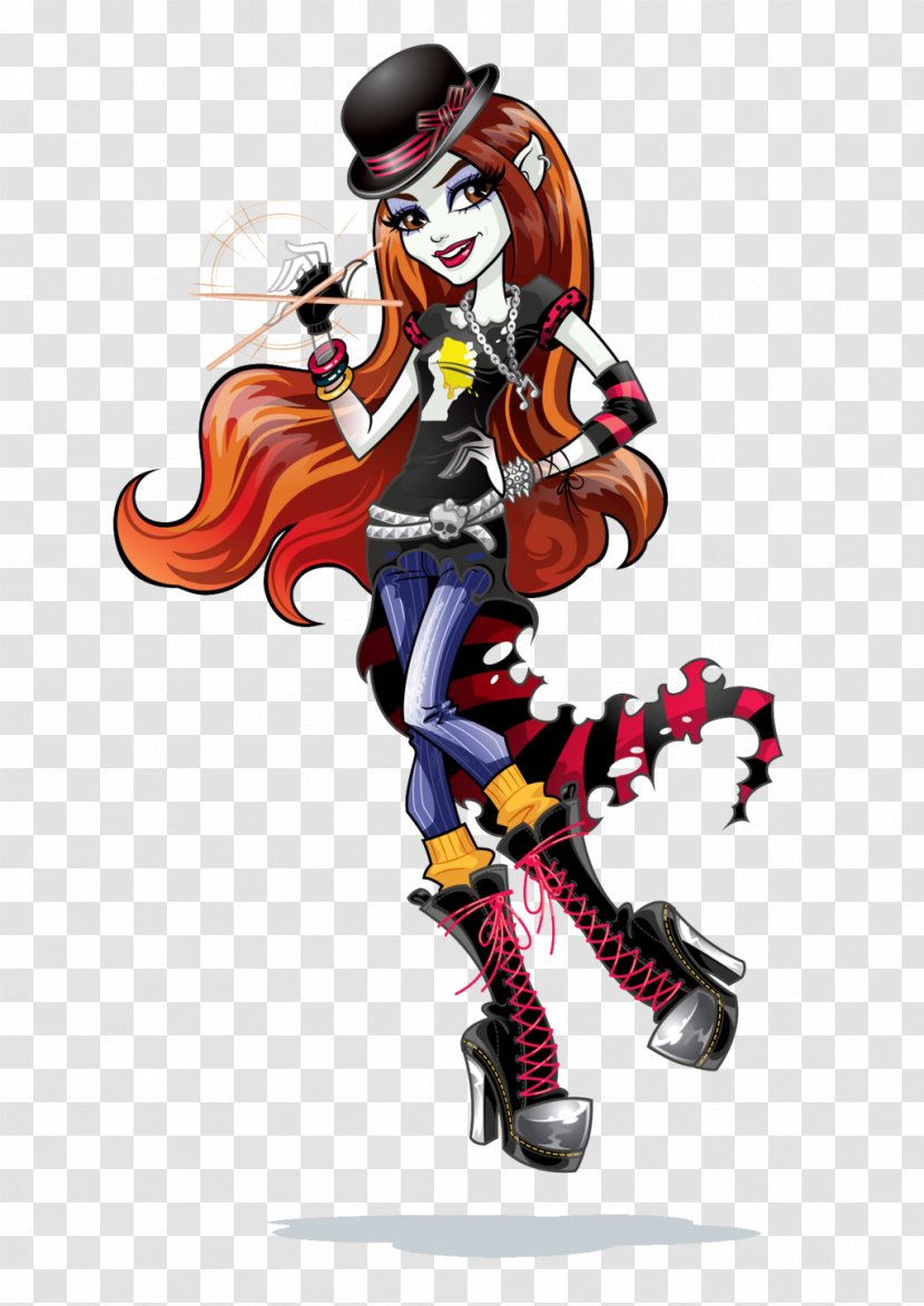 Monster High Ghoul Skelita Calaveras Frankie Stein Doll - Fiction Transparent PNG