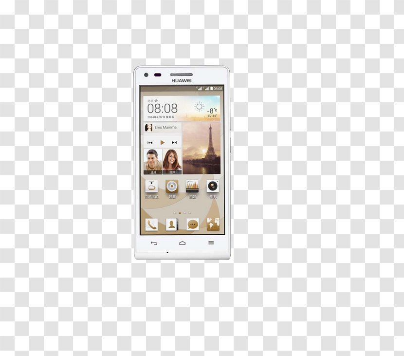 Huawei Ascend P7 4G Smartphone Transparent PNG