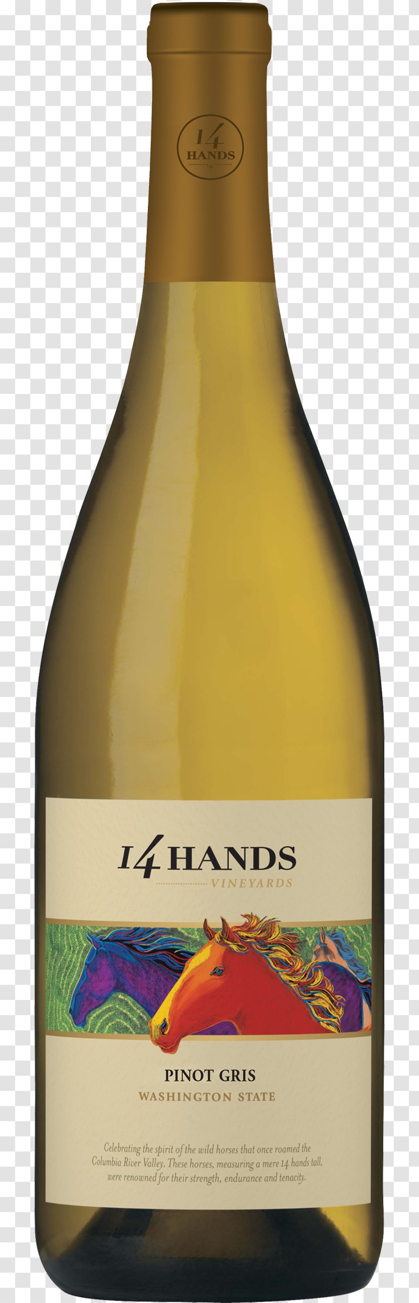 White Wine 14 Hands Winery Sauvignon Blanc Liqueur Transparent PNG