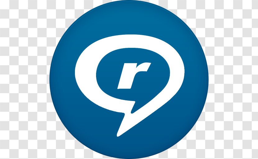 Blue Brand Trademark Logo - Mobile Phones - Real Player Transparent PNG