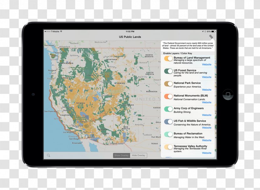 National Atlas Of The United States Road Map Transparent PNG