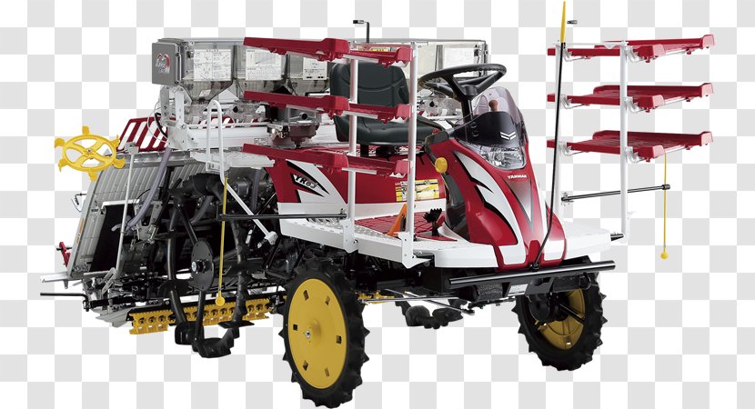 Motor Vehicle Machine Truck - Transport - Rice Farming Tractors Transparent PNG