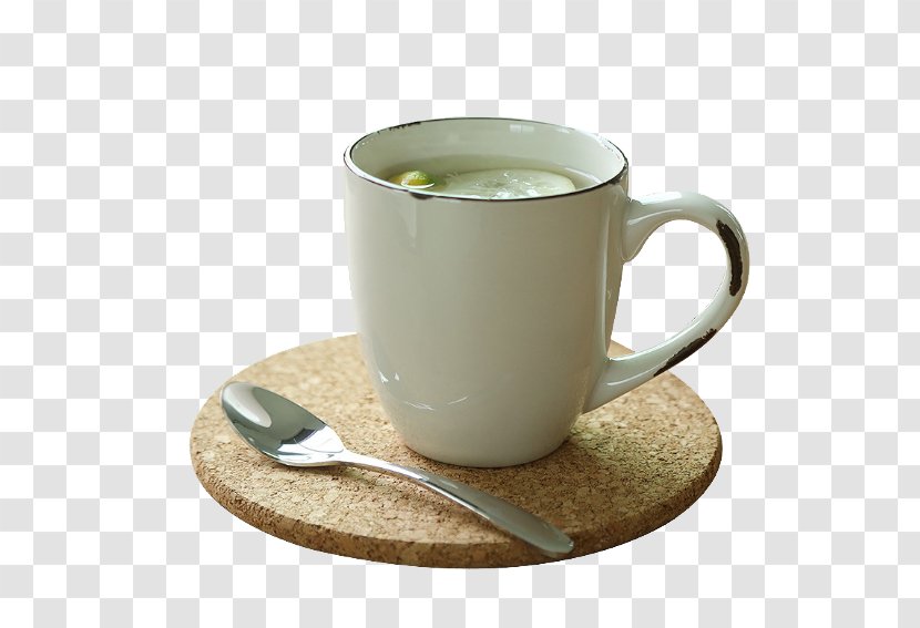 Espresso Coffee Cup Mug Saucer - Dishware - Coaster On Transparent PNG