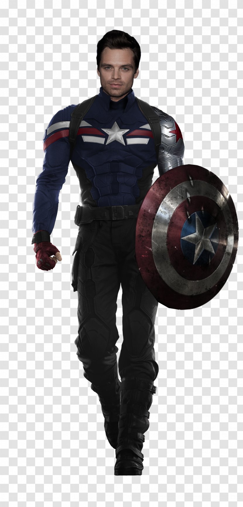 Captain America: The First Avenger Jason Todd Bucky Barnes Red Hood - Capitan America Render Transparent PNG