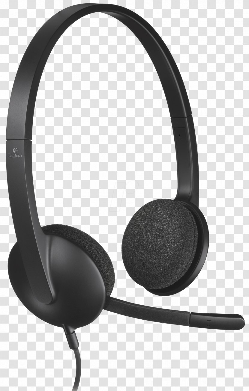 Microphone Digital Audio Headphones Logitech Headset - Sound Transparent PNG