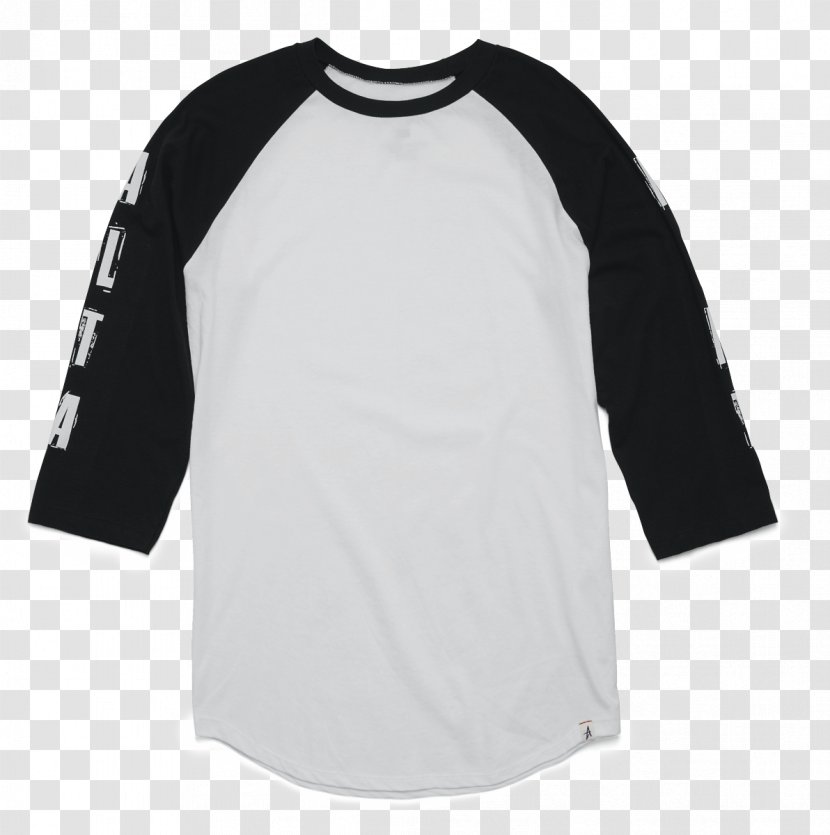 T-shirt Raglan Sleeve Clothing - White - Printed Pattern Transparent PNG