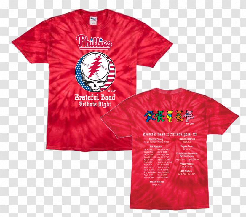 Grateful Dead St. Louis Cardinals San Francisco Giants Philadelphia Phillies T-shirt - St Transparent PNG