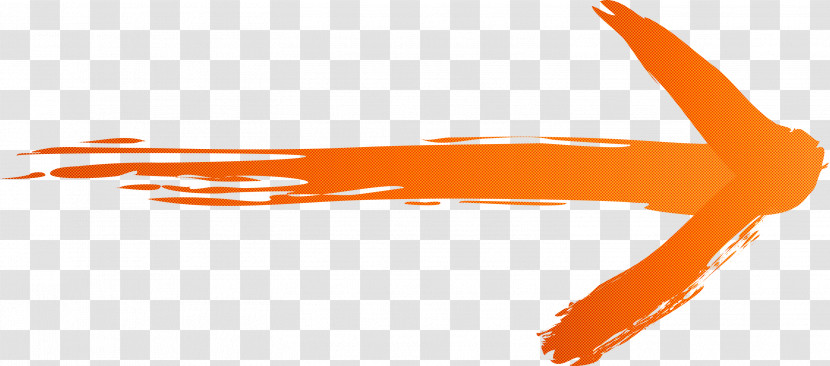 Brush Arrow Transparent PNG