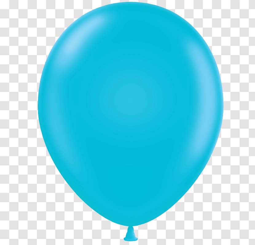 Balloon Blue Party Birthday Teal - Turquoise Transparent PNG