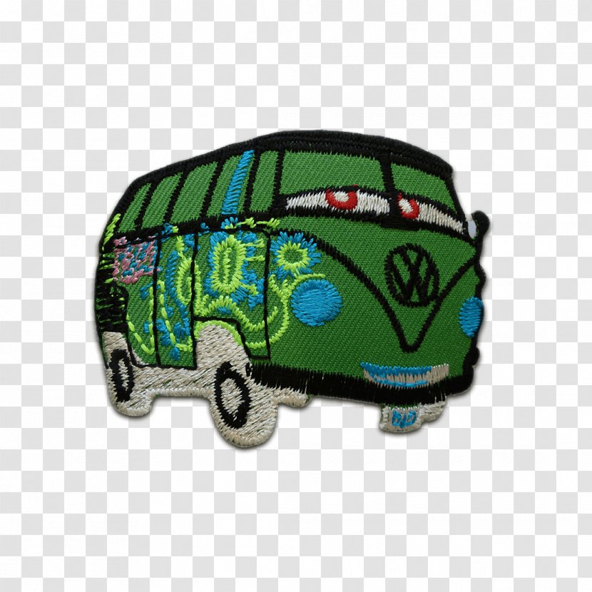 Car Bus Motor Vehicle Embroidered Patch - Mode Of Transport - Hippie Transparent PNG