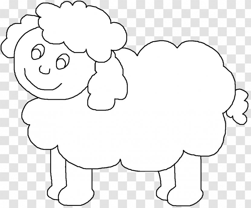 Black And White Monochrome - Watercolor - Sheep Transparent PNG