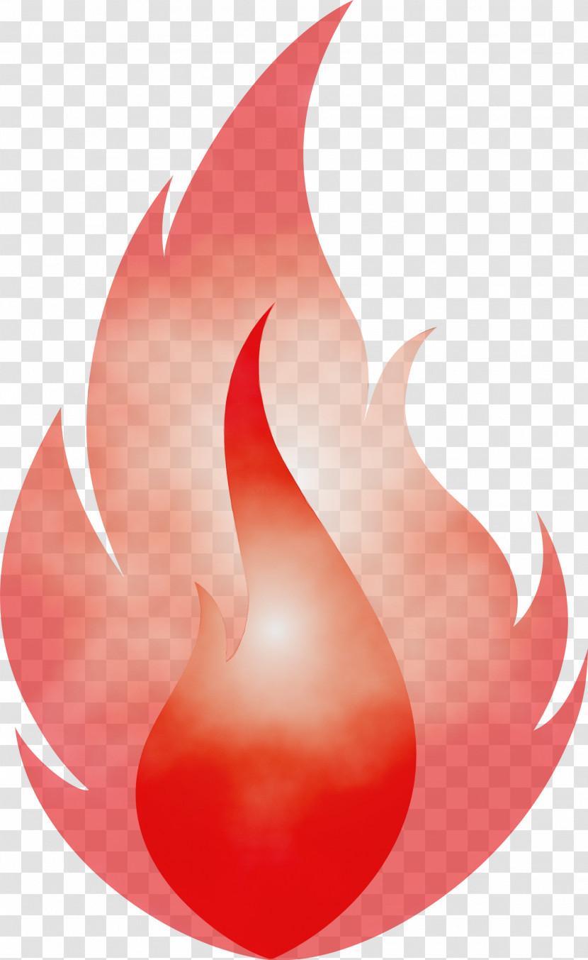 Red Flame Transparent PNG