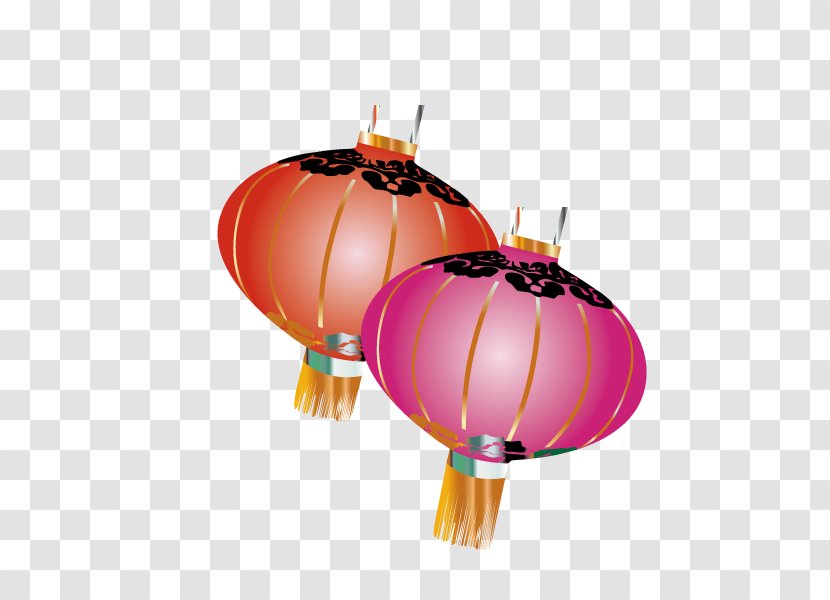 Lantern Festival Chinese New Year - Year,lantern,Raise The Red Transparent PNG