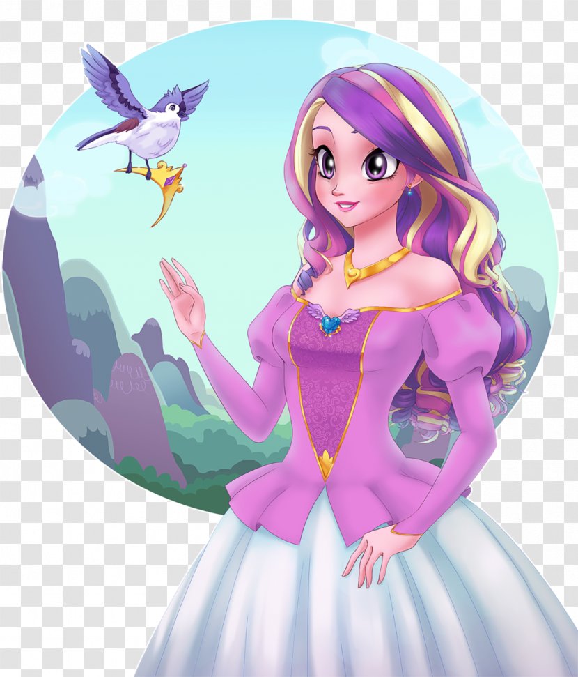 Princess Cadance Twilight Sparkle Pony Celestia Rarity - Silhouette - The Little Prince Transparent PNG