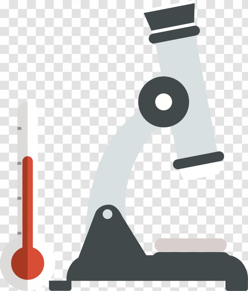 Laboratory Test Tube - Chemistry - Microscope And Thermometer Transparent PNG