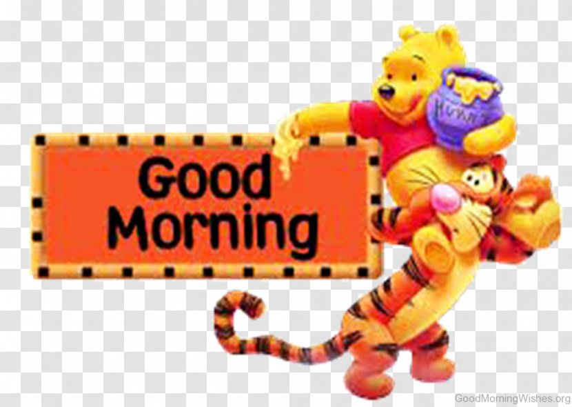 Winnie The Pooh Eeyore Hundred Acre Wood Propose Day - Good Morning Transparent PNG