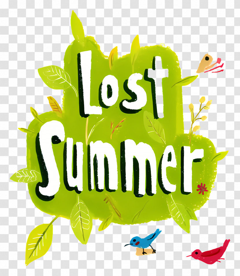 Lost Summer - Lost Summer Text Design Transparent PNG