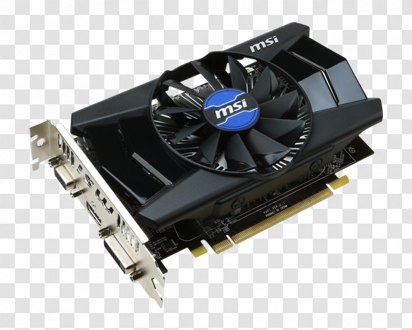 Graphics Cards & Video Adapters AMD Radeon R7 250 GDDR5 SDRAM Micro-Star International - Electronic Device - Hd 5870 Transparent PNG