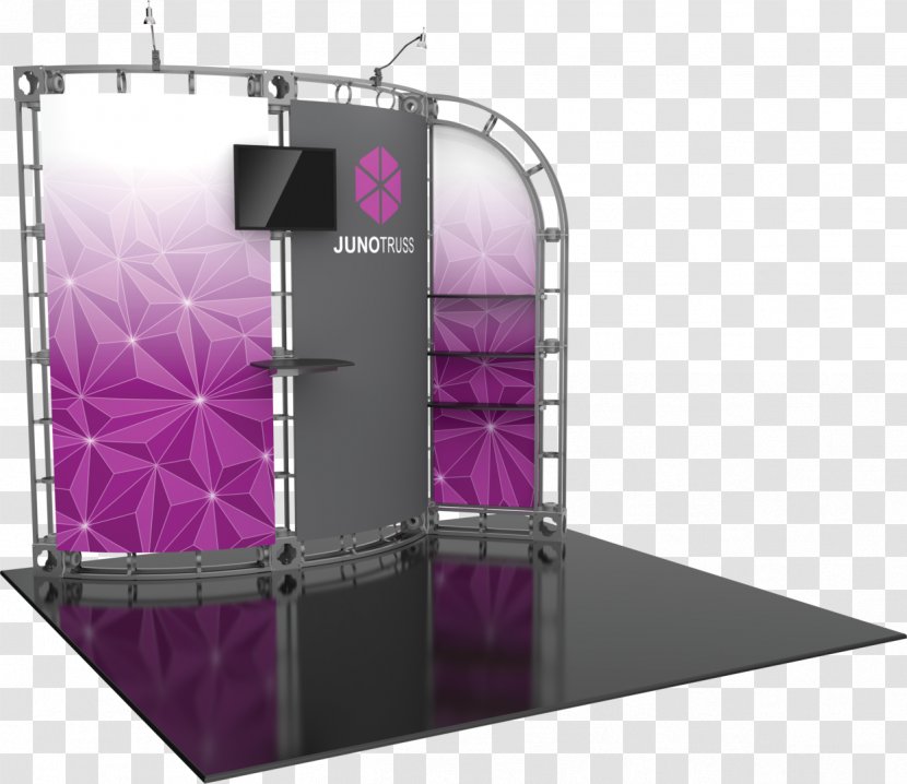 Trade Show Display Exhibition Display, LLC - Purple - Metal Truss Transparent PNG