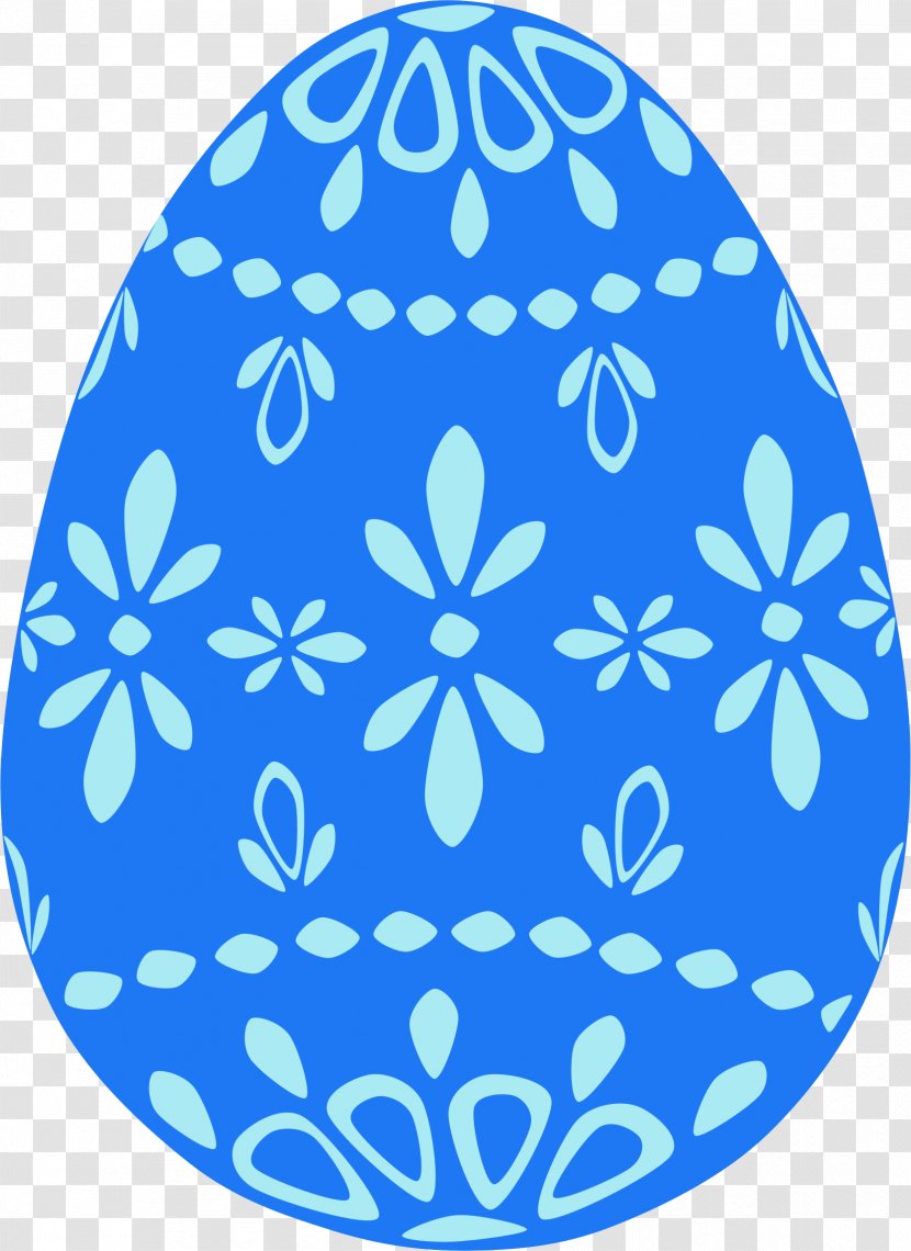 Easter Egg Blue Clip Art - Bluegreen - Pascoa Transparent PNG