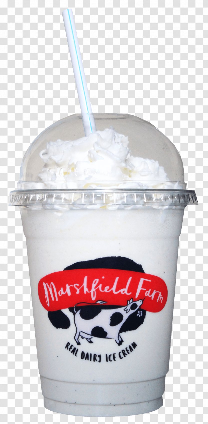 Marshfield Farm Ice Cream Milkshake Sundae Transparent PNG